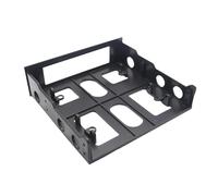 ECMQS 3, 5 à 5, 25 disques vers baie de lecteur optique, convertisseur de support de montage pour lecteur de cartes, régulateur de vitesse du ventilateur à l'avant, lecteur peu encombrant