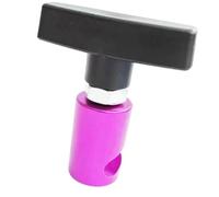 ECMQS Accessoires de capot de voiture avec design antidérapant, violet | Serre-tige réglable avec design antidérapant pour un accès et un entretien faciles du moteur de voiture