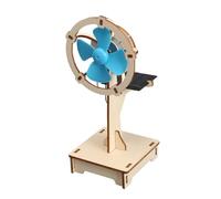 ECMQS Activité BAU de ventilateurs solaires, New style1 | Kit d'expérimentation scientifique avec pièces moulées en carton pour séances d'apprentissage, salles de classe