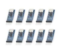 ECMQS Adaptateur USB vers transistor CH340N avec interface de type C, A | Indicateurs LED pour microcontrôleurs et systèmes intégrés pour le transfert de données et la programmation des appareils