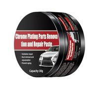 ECMQS Advanced Chrome Refinish Formulas, Crème réparatrice 30 g | Restauration chromée, facile à utiliser pour enlever les rayures, conçu spécifiquement pour les voitures et les motos