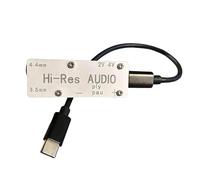 ECMQS Amplificateur auditif USB HiFi de décodage CS43198, avec Prise en 32 Bits 384kHz et Augmentation du Son de Sortie à Faible Distorsion