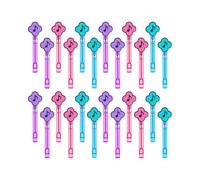 ECMQS Backyard Party Bubble Stick Collection 24 pièces pour la collection C | Détente libre, jeu de groupe, mouvement joyeux