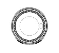 ECMQS Boîtier de montre de 52 mm de diamètre compatible avec : gris | Coque de protection en métal polymère avec découpes de boutons pour un usage quotidien