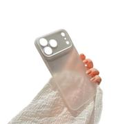 ECMQS Boîtier mat pour objectif série 17, blanc mat 17PM | Léger, transparent avec couvercle de protection de lentille translucide et résistant aux chocs pour une installation facile