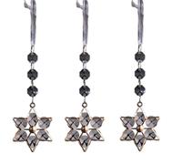 ECMQS Break Immune Ice Charm Décoration multi-usages | Élégant pendentif suspendu en polyacrylique transparent « Glace d'hiver » pour les fêtes d'anniversaire de Noël et les