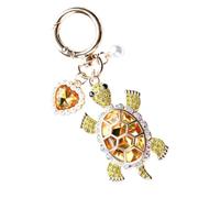 ECMQS Breloque tortue dorée à clipser, Taille unique, comme décrit, Comme