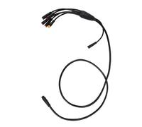ECMQS Câble d'extension étanche à 9 broches avec indice IP67 et haute conductivité pour scooter électrique E Bike câble d'indication
