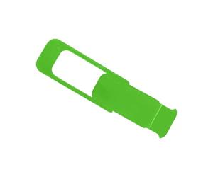 ECMQS Cache d'appareil photo à 93 %, Green Square STYLLE | Cache d'objectif réutilisable de 0,7 mm d'épaisseur, anti-crochetage pour plusieurs appareils, dos autocollant