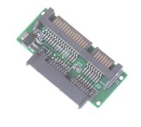 ECMQS Carte adaptateur de disque dur MicroSATA vers SATAIII pour PC | Vitesse de transfert de 6 Gbit/s pour les mises à niveau des disques durs, récupération de données, migration rapide des
