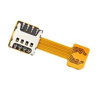 ECMQS Carte adaptateur TF compacte 3,81 cm, C | Cadre de support de circuit et zone plate de protection, pièce de réparation de conversion monobloc