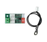 ECMQS Carte de commande de refroidissement avec régulation du ventilateur | Sonde de température externe, 3 canaux 4 broches, alimentation 12 à 24 pour systèmes de ventilation