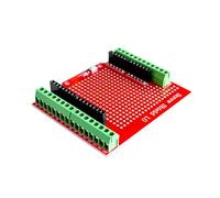 ECMQS Carte d'extension prototype Proto à pointe assemblée à vis haute performance PCB Bareboard double face 7,6 x 5,1 x 2,5 cm