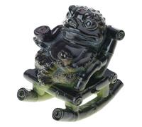 ECMQS Chaise à bascule en résine, grenouilles, thés, animaux de compagnie avec transformation unique de couleur activée par la température et design cadeau, thé animal de compagnie avec effet de