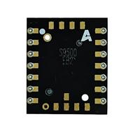 ECMQS Composant de suivi de rechange S9500 noir pour carte de souris | Disposition du tampon de soudure, alimentation de mise à niveau pour les tâches de réparation, emballage individuel