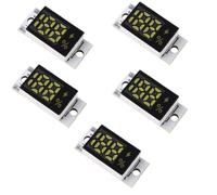 ECMQS Compteur de batterie numérique, surveillance de la capacité de 0 à 100 % pour 3,7 V comme 18650 14500, compteur de batterie numérique