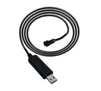 ECMQS Connecteur SM2.54 Cordon de charge pour batterie 3,6/3,7 | Câble d'alimentation USB, module ABS intégré, accessoire de secours de 50 cm, prêt à être entretenu