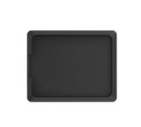 ECMQS Coque plate en silicone pour antenne V5 Panel Wraparound, noir | Intérieur géométrique, placement libre