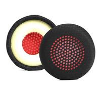 ECMQS Coussinets d'appel à distance pour casque Poly 8200 8400 | Pièces de rechange remplies de mousse, lot de 2 pour les lieux de travail d'apprentissage, les salles de classe