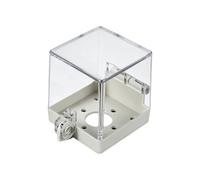 ECMQS Couvercle de protection visible d'urgence, transparent, 56 x 56 x 62