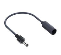ECMQS DC5521 Câble de raccordement électrique avec prise directe sans | Format de connexion de l'interface d'alimentation, approche d'installation sans soudure, revêtement extérieur en PVC pour une