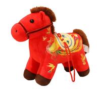 ECMQS Décoration de prospérité en peluche, Feng Shui, modèle d'oiseau | Peluche du Nouvel An chinois avec rembourrage en coton, éducatif, culturel, pour les fêtes de famille avec