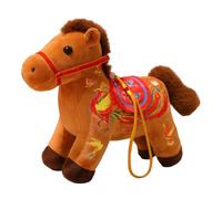 ECMQS Décoration de prospérité en peluche, Feng Shui, modèle d'oiseau | Peluche du Nouvel An chinois avec rembourrage en coton, éducatif, culturel, pour les fêtes de famille avec