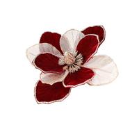 ECMQS Décoration florale rouge