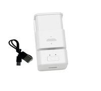ECMQS Emplacement pour station de charge de batterie, blanc avec fil