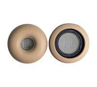 ECMQS Ensemble de coussinets d'oreille compatibles avec H8I, abricot | Coussins tactiles en peau d'agneau pour réparer les écouteurs et l'entretien quotidien