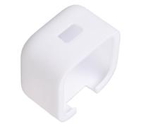 ECMQS Étui de protection de charge 35 W double port USB C, blanc | Coque de protection en silicone réutilisable, design résistant aux chocs et à la poussière pour un usage domestique en voyage
