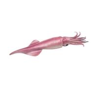ECMQS Figurine interactive d'animaux marins sûrs Squid | Figurine d'animaux marins réalistes pour tout-petits, apprentissage précoce, jouet de développement sensoriel doux