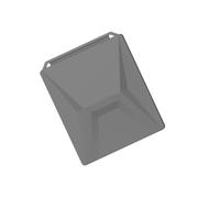 ECMQS Gaine de protection pour panneau d'antenne, gris | Étui en silicone pour le camping, le transport en plein air et le rangement de l'équipement à la maison