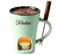 ECMQS Gobelet à portion unique pour fondue au chocolat, bleu