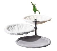 ECMQS Hamac pour chat pour bureau, gain de place, cadre en acier, tissu, lit ergonomique pour petits lits ergonomiques