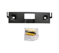 ECMQS Haut-parleur compact à canal central 650 pour montage mural | Construction en alliage d'aluminium, support stable, expérience sonore, appareils home cinéma, configurations sonores, noir