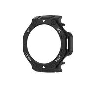 ECMQS Housse de protection pour montre connectée 48 mm, noir et blanc | Accès complet, contrôles, coque, protection, design léger, installation facile, port confortable
