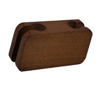 ECMQS Hutao Organiseur de cordon en bois pour multiprises Petit format | Support de câble en bois naturel pour multiprises et prises sans perçage, empêche le désordre des cordons
