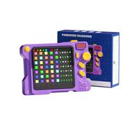 ECMQS Jeu de déchiffrement interactif portable, violet | énigmes de chiffres, compétences de réflexion critique, plastique ABS sûr, bords arrondis, adapté aux voyages