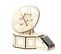 ECMQS Jouet d'assemblage scientifique aspect bois | Modèle de panneau solaire pour 7 à 14 ans, kit de projet compact pour