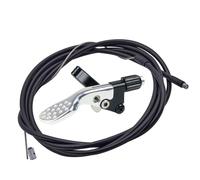 ECMQS Kit de leviers Dropper Post pour VTT | Télécommande de guidon en aluminium avec guide-câble interne externe, accessoires pour contrôler la hauteur de la selle Trail