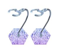 ECMQS Lot de 2 supports de base pour modèle B Motif ondulations d'eau | Supports emboîtables pour poupées de collection avec option d'arrangement solide et créatif