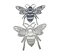 ECMQS Matrices de découpe en forme d'abeille, pour scrapbooking, gaufrage, pochoirs pour scrapbooking