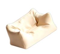 ECMQS Modèle de canapé - Modèle européen - Échelle - Blanc | Canapé simple / fauteuil d'amour, meuble miniature pour jeu d'histoires, décoration de scène,