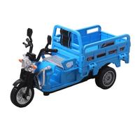 ECMQS Modèle de tricycle à 3 roues fidèle à l'échelle, figurine jouet avec design rétractable, pour jouer créatif et photographier, miniature de collection