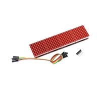 ECMQS Module d'affichage, interfaces de communication à 5 broches, rouge | Compatibilité 5 V pour différentes applications intégrées, facteur de forme, connexion facile,