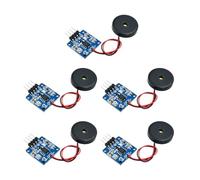 ECMQS Module de détecteur piézo de sensibilité 5 V, A | Circuit numérique pour alarme vibrante, contrôle expérimental, module de détection de frappe, électronique du fabricant