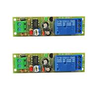 ECMQS Module relais temporaire stable 5 V 12 V 0-60, 12 V | Convient pour les projets électroniques intelligents pour le contrôle de la maison et les applications de contrôle du temps