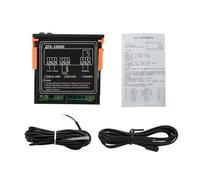 ECMQS Module Thermostat Panneau AC 220V | Sonde de commutation de sortie Paramètres d'entrée stockés Limites de température réglables Dispositif d'armoire compact