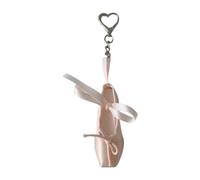 ECMQS Ornement miniature en forme de chaussure de ballet, petite taille | Ruban décoratif doux pour bagues, accessoires de mode, idéal pour cadeau ou collection quotidienne